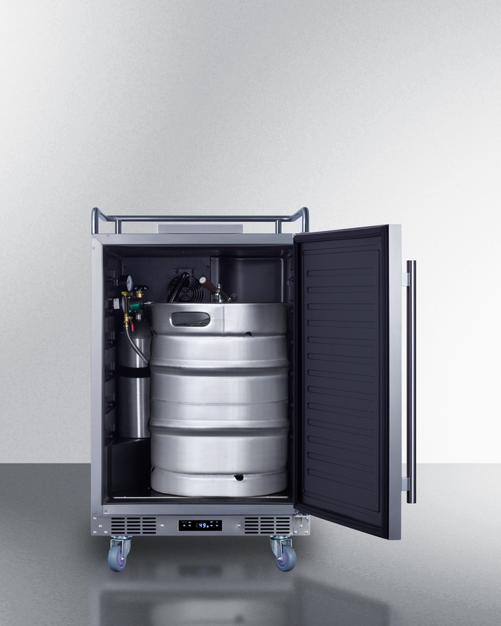24" Wide Built-In Kegerator view 8