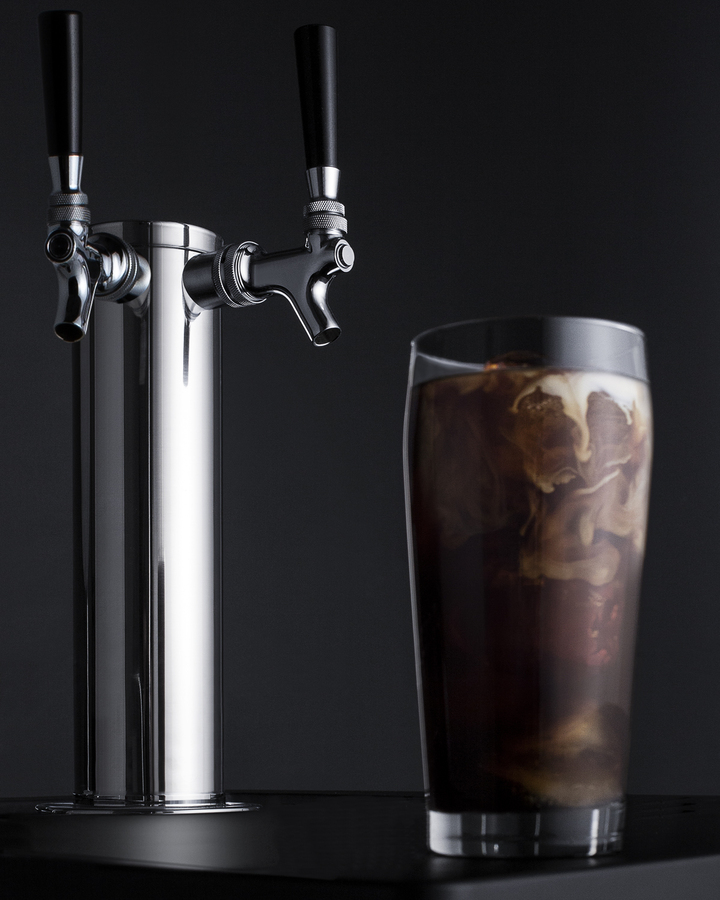 24" Wide Built-In Cold Brew Coffee Kegerator (Panel Not Included) SBC682PNRCFTWIN