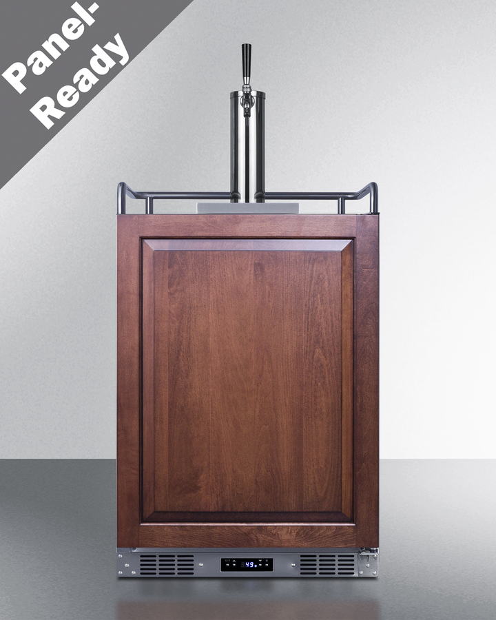 24" Wide Built-In Kegerator (Panel Not Included) SBC682PNR