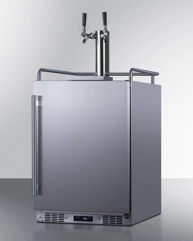 24" Wide Built-In Wine Kegerator SBC682WKDTWIN