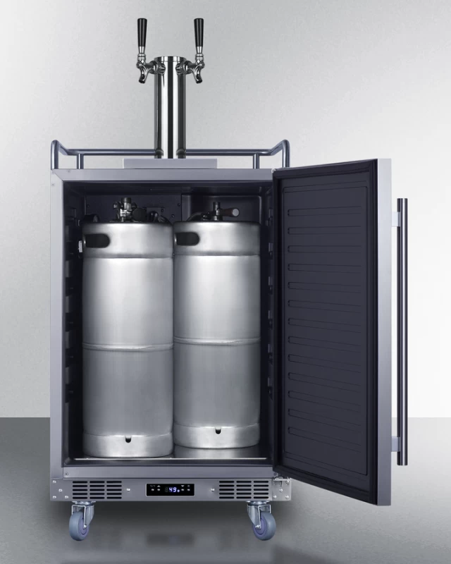 24" Wide Built-In Wine Kegerator SBC682WKDTWIN