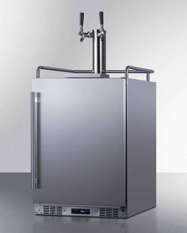 24" Wide Built-In Outdoor Beer Kegerator view 2