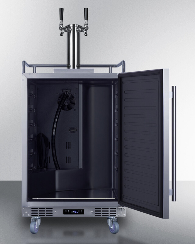 24" Wide Built-In Outdoor Beer Kegerator view 8