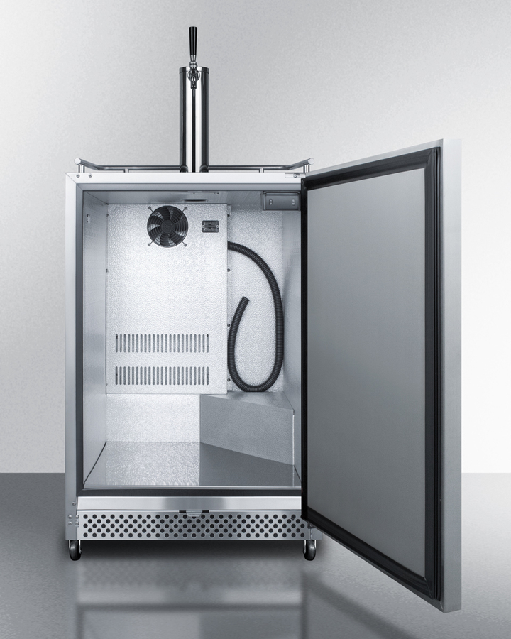24" Wide Built-In Outdoor Cold Brew Coffee Kegerator SBC695OSCF