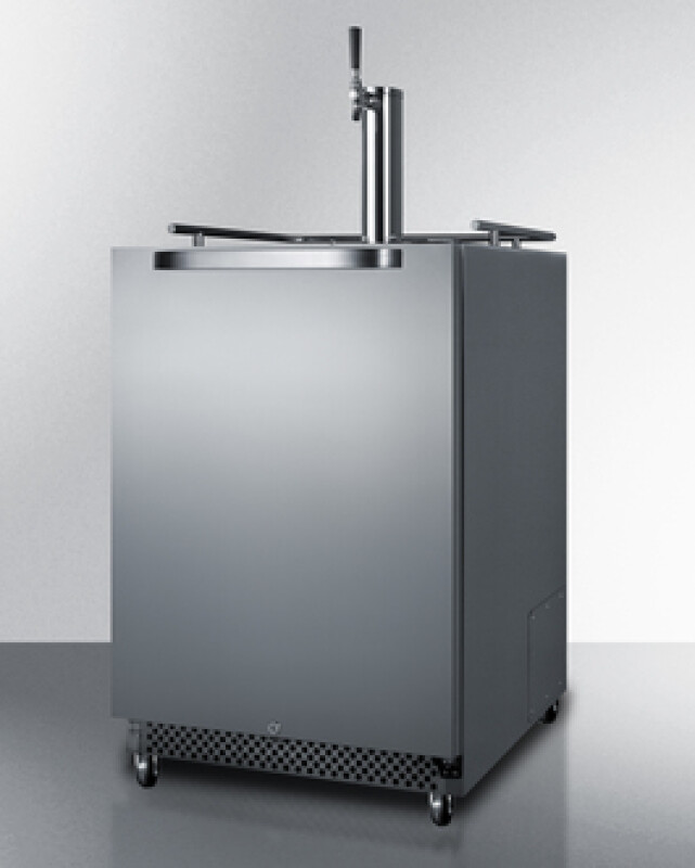 24" Wide Built-In Outdoor Cold Brew Coffee Kegerator SBC695OSCF