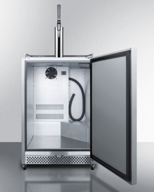 24" Wide Built-In Outdoor Nitro-Infused Coffee Kegerator SBC695OSNCF