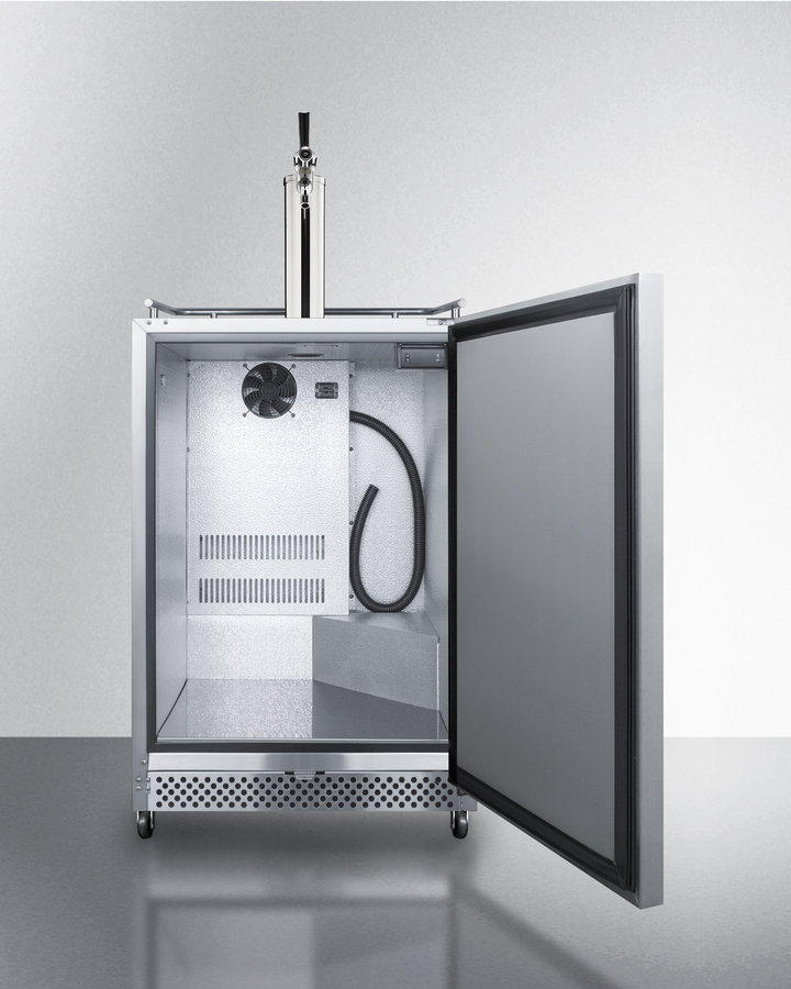 24" Wide Built-In Outdoor Kegerator with TapLock SBC695OSTL
