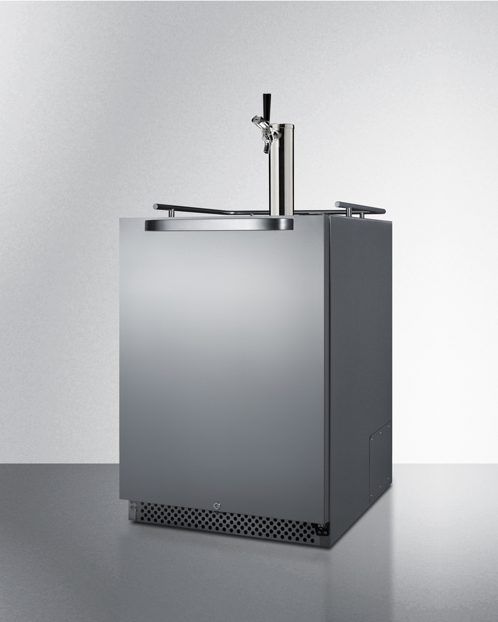 24" Wide Built-In Outdoor Kegerator with TapLock SBC695OSTL