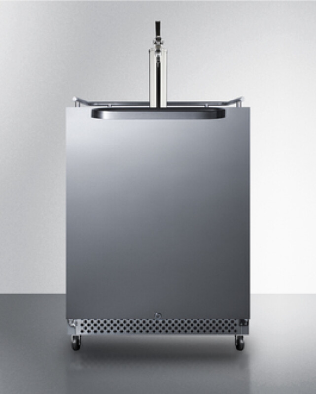 24" Wide Built-In Outdoor Kegerator with TapLock SBC695OSTL
