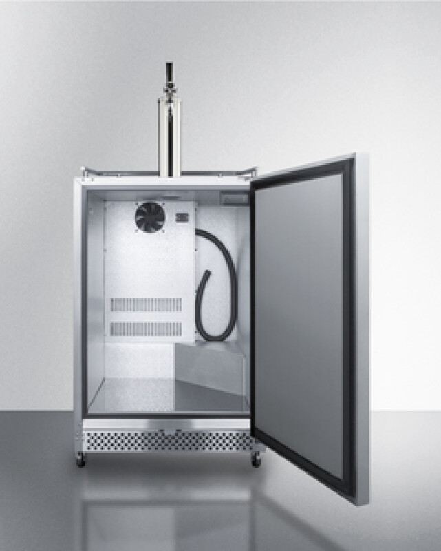 24" Wide Built-In Outdoor Kegerator with TapLock SBC695OSTL