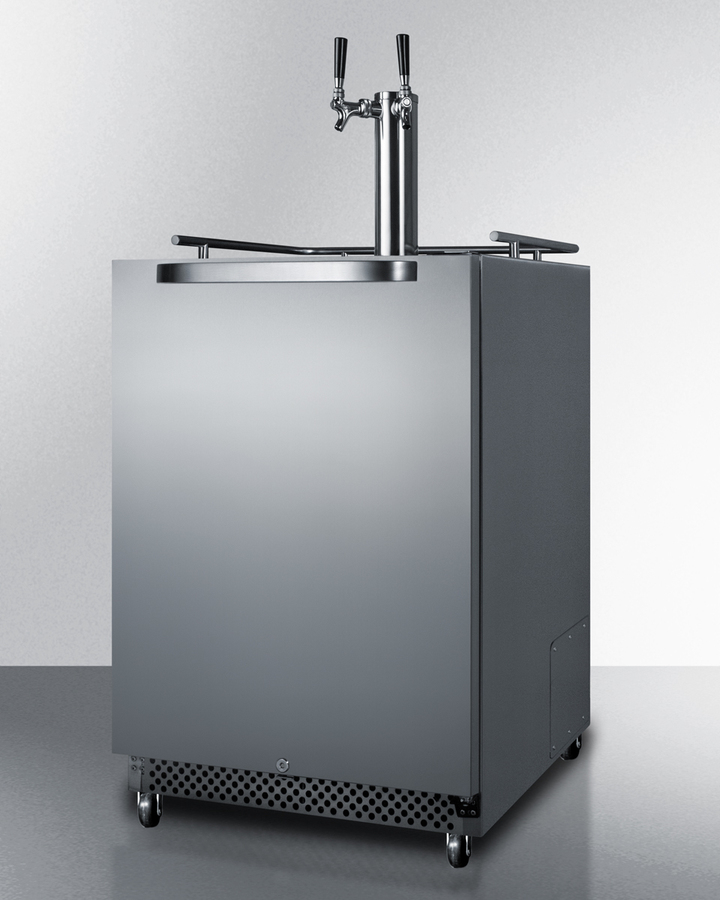 24" Wide Built-In Outdoor Kegerator SBC695OSTWIN