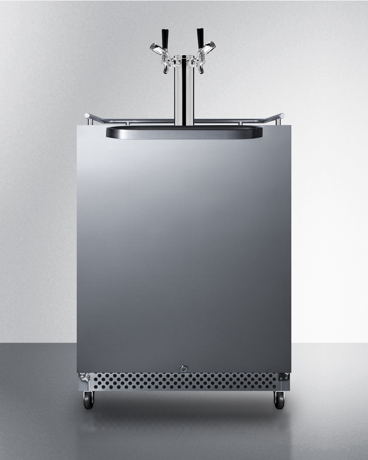 24" Wide Built-In Outdoor Kegerator with TapLocks SBC695OSTWINTL