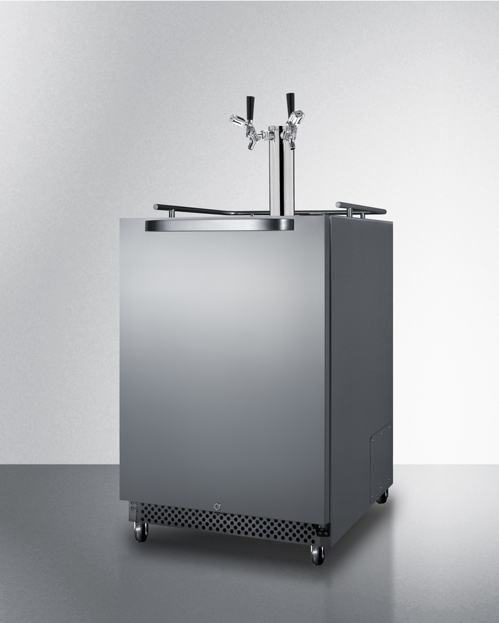 24" Wide Built-In Outdoor Kegerator with TapLocks SBC695OSTWINTL