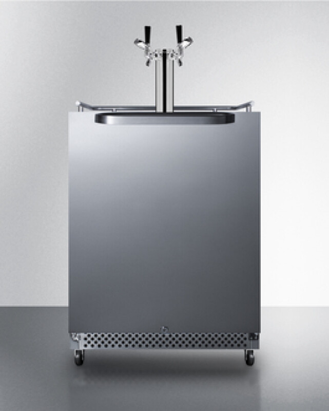 24" Wide Built-In Outdoor Kegerator with TapLocks SBC695OSTWINTL