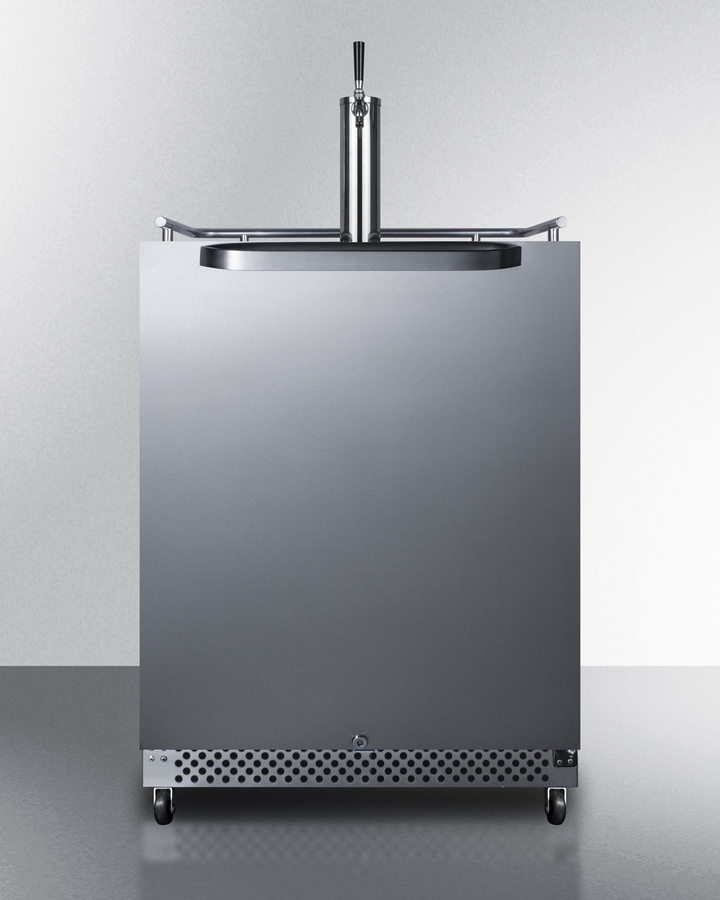 24" Wide Built-In Outdoor Cold Brew Coffee Kegerator SBC696OSCF