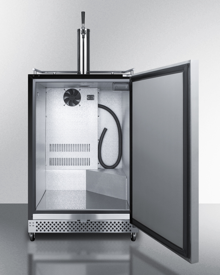 24" Wide Built-In Outdoor Cold Brew Coffee Kegerator SBC696OSCF