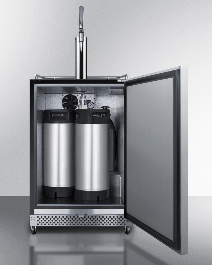 24" Wide Built-In Outdoor Nitro Coffee Kegerator SBC696OSNCF