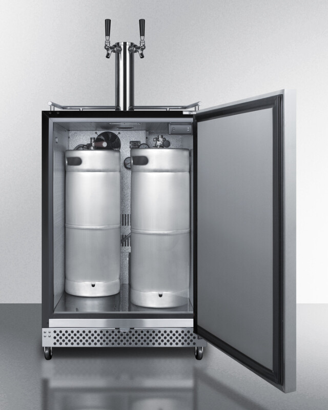 24" Wide Built-In Outdoor Kegerator view 7
