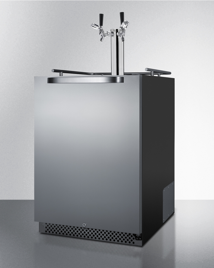 24" Wide Built-In Outdoor Kegerator with TapLocks SBC696OSTWINTL