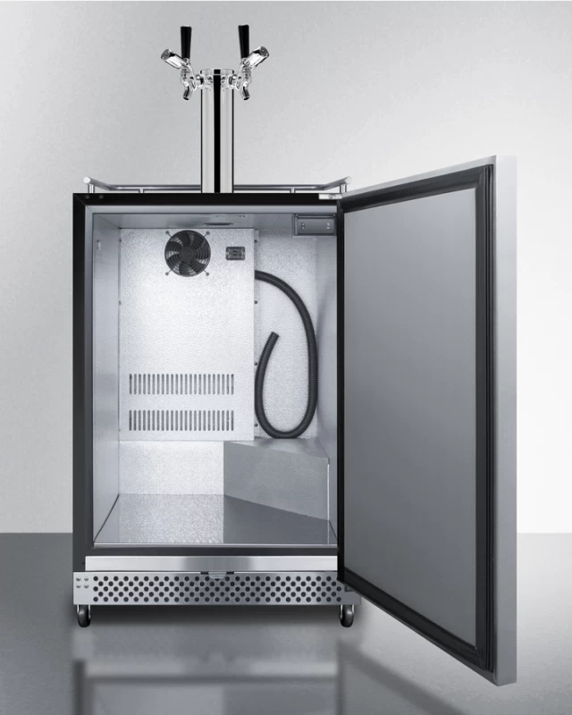 24" Wide Built-In Outdoor Kegerator with TapLocks SBC696OSTWINTL