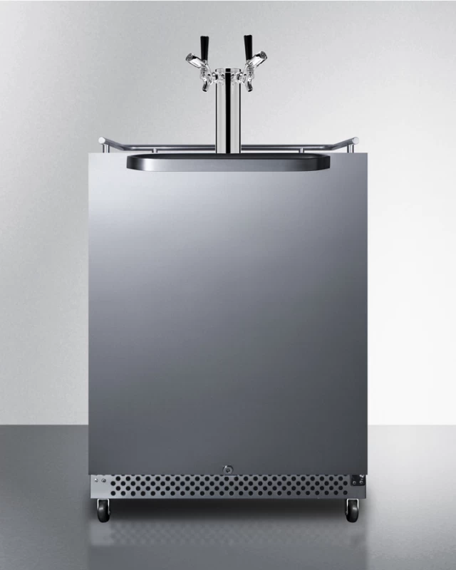 24" Wide Built-In Outdoor Kegerator with TapLocks SBC696OSTWINTL