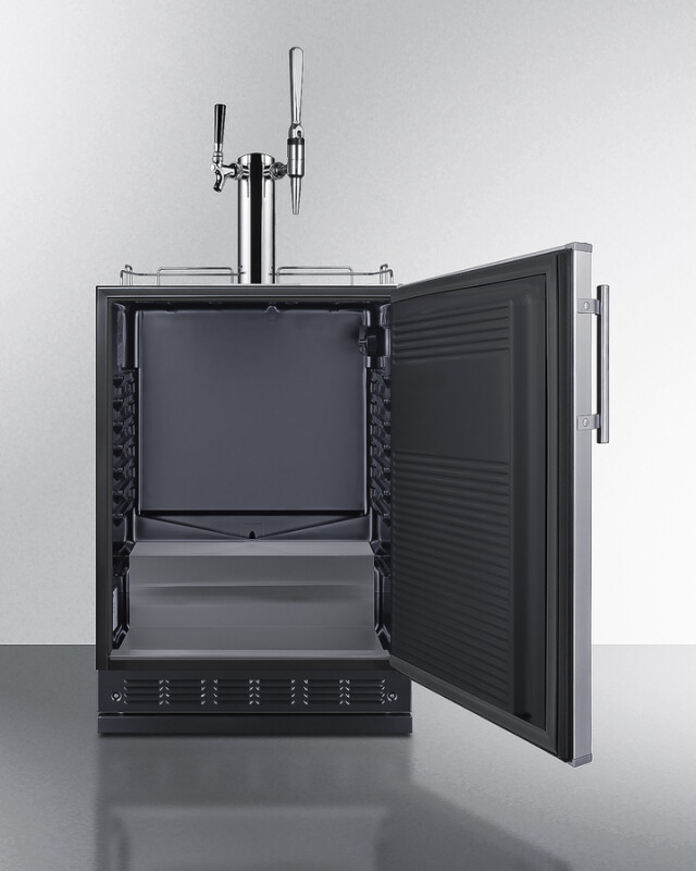 24" Wide Cold Brew/Nitro Coffee Kegerator SBC7BRSCM2