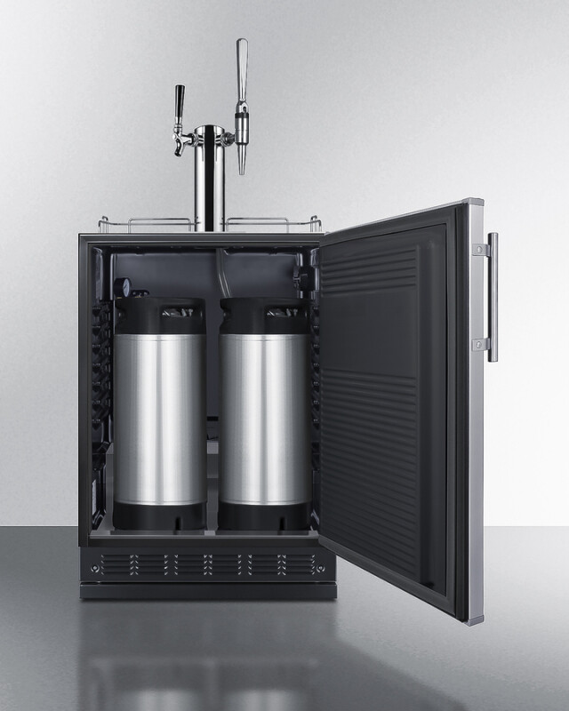 24" Wide Cold Brew/Nitro Coffee Kegerator SBC7BRSCM2