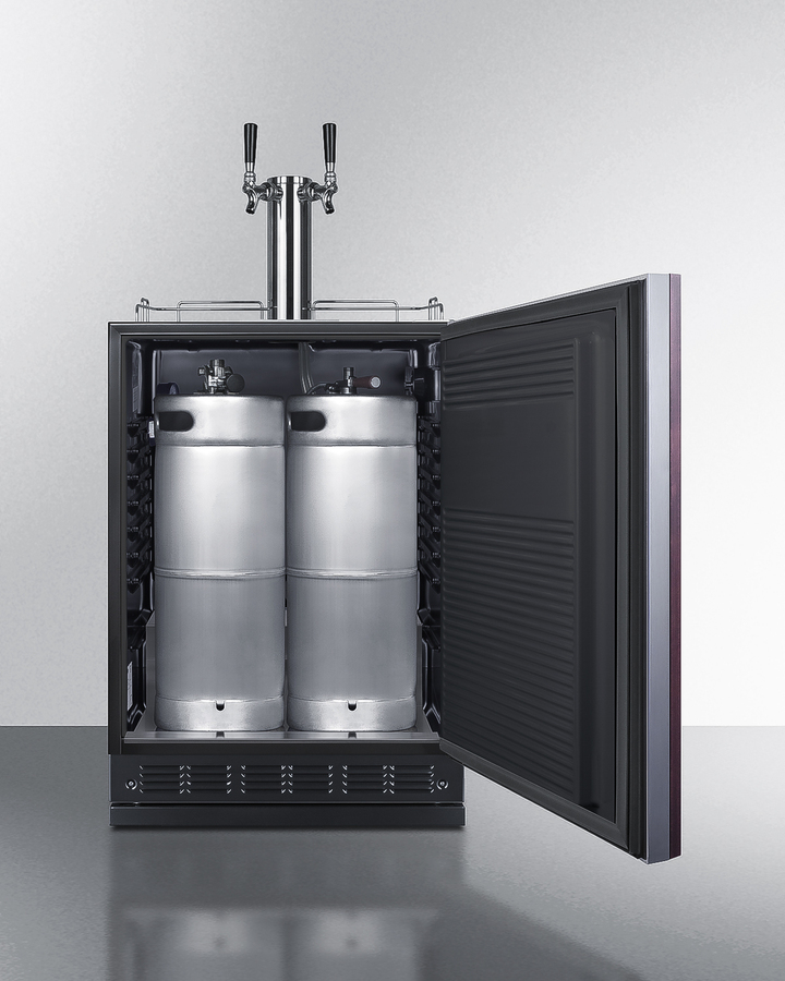 24" Wide Beer Kegerator (Panel Not Included) SBC7BRSIF