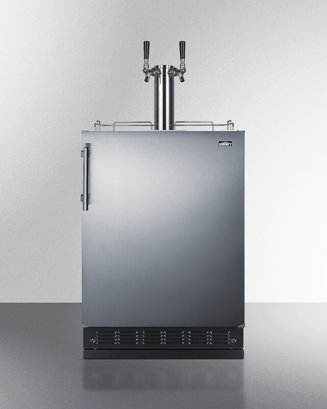 24" Wide Wine Kegerator SBC7BRSWK2