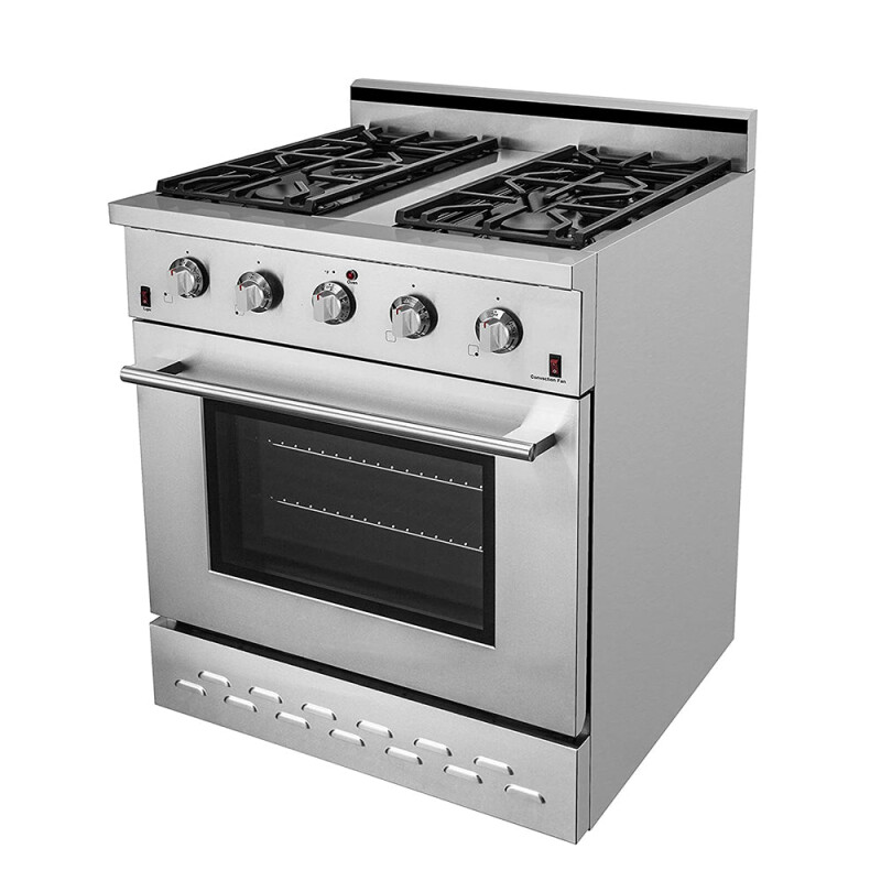 SC Ranges- 6 German Sealed Burner Gas Range with Convection Fan, 36 inch SC3601