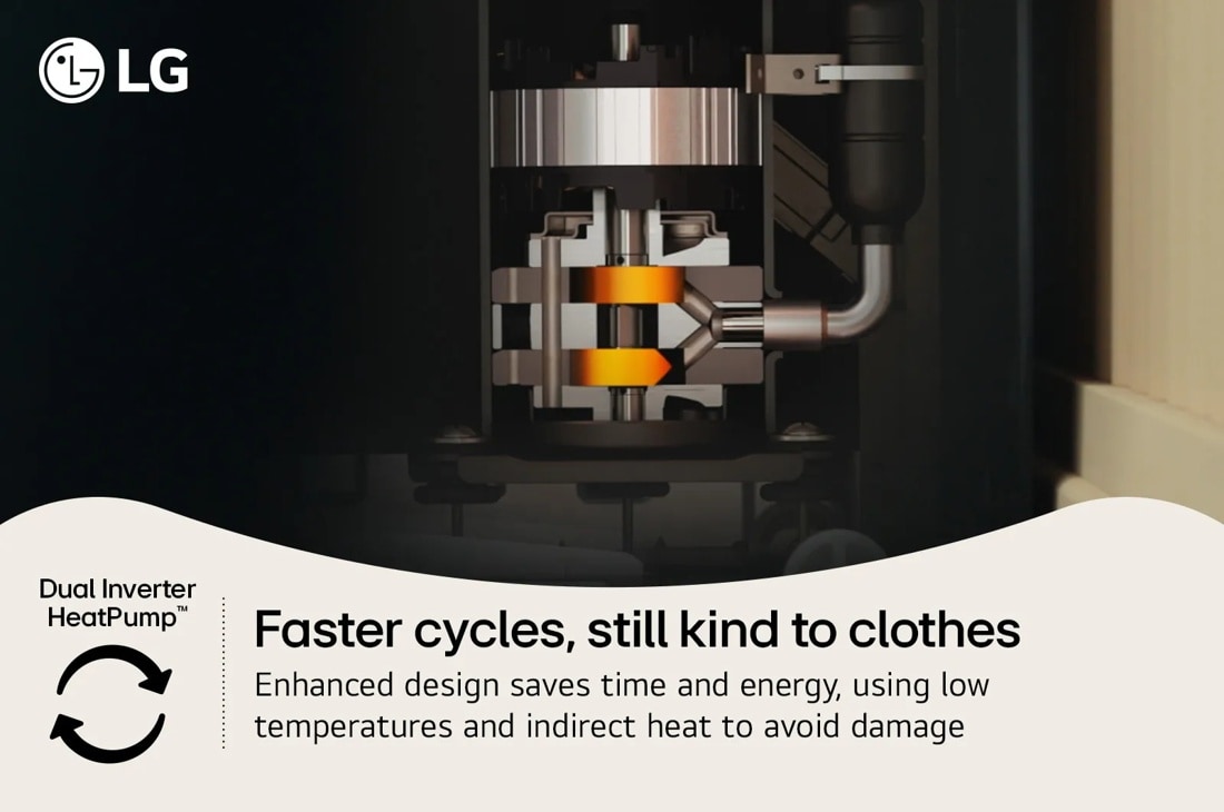 LG Styler® Smart Steam Closet with Dual TrueSteam® Technology, Dynamic MovingHanger™ and Built-In HandySteamer™ view 5