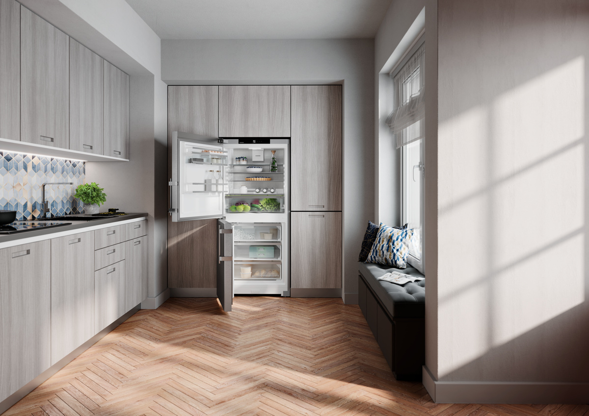 Combined fridge-freezers with EasyFresh and NoFrost, Left Hinged SC7541IM