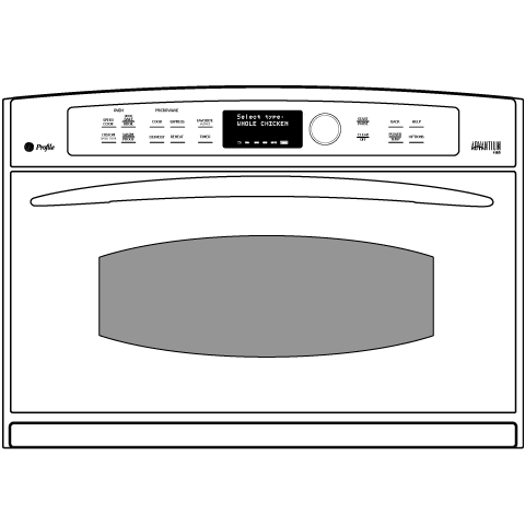 Advantium 1.6 Cu. Ft. Wall Oven SCB1000MBB