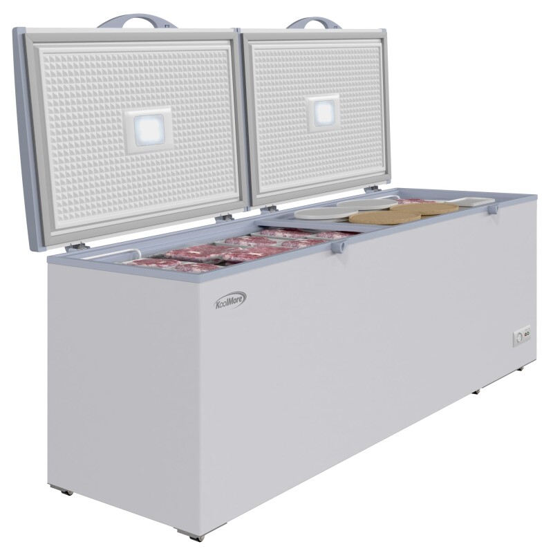 77 in. Commercial Chest Freezer 24 cu ft SCF24C