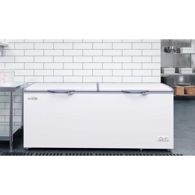 77 in. Commercial Chest Freezer 24 cu ft SCF24C