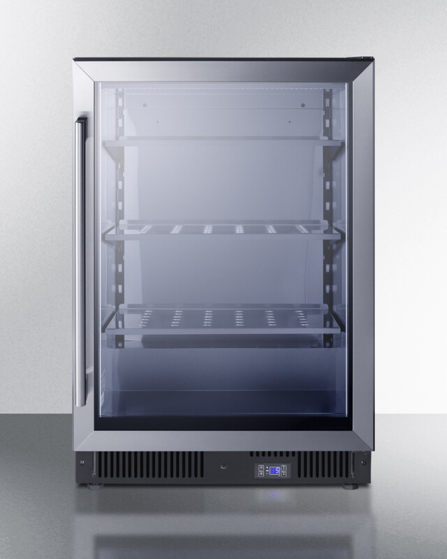 24" Wide Commercial Display Freezer SCF475