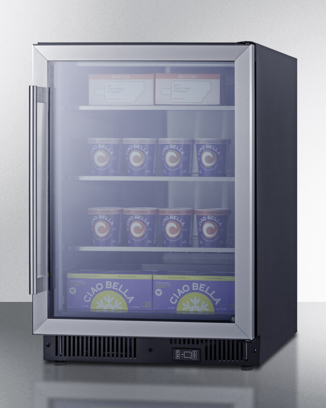 24" Wide Commercial Display Freezer SCF475