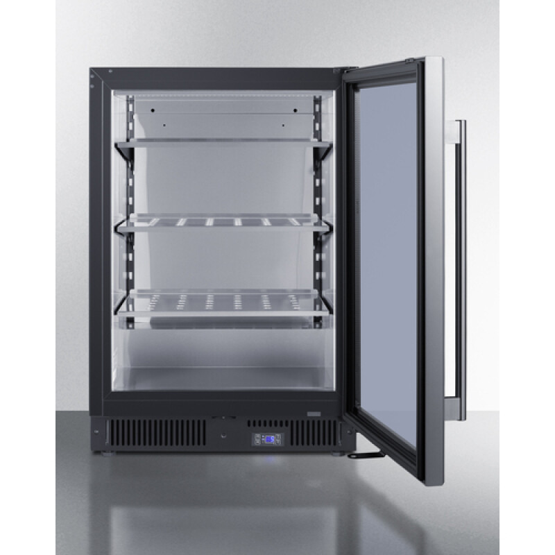 24" Wide Commercial Display Freezer SCF475