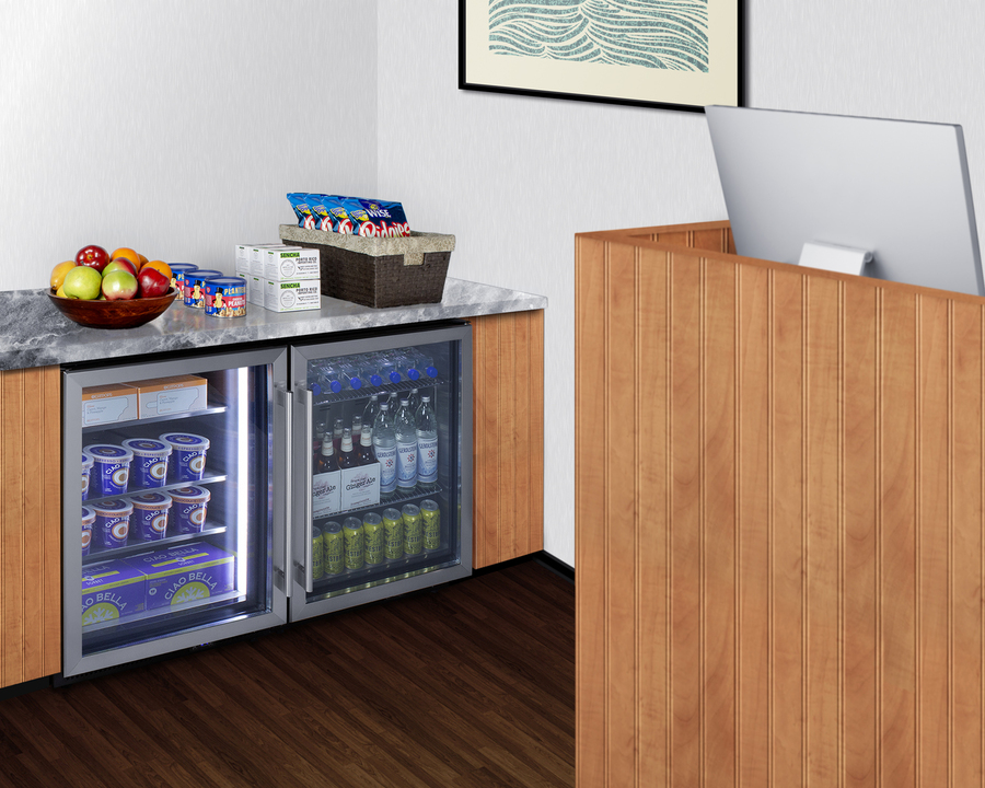 24" Wide Commercial Display Freezer view 8