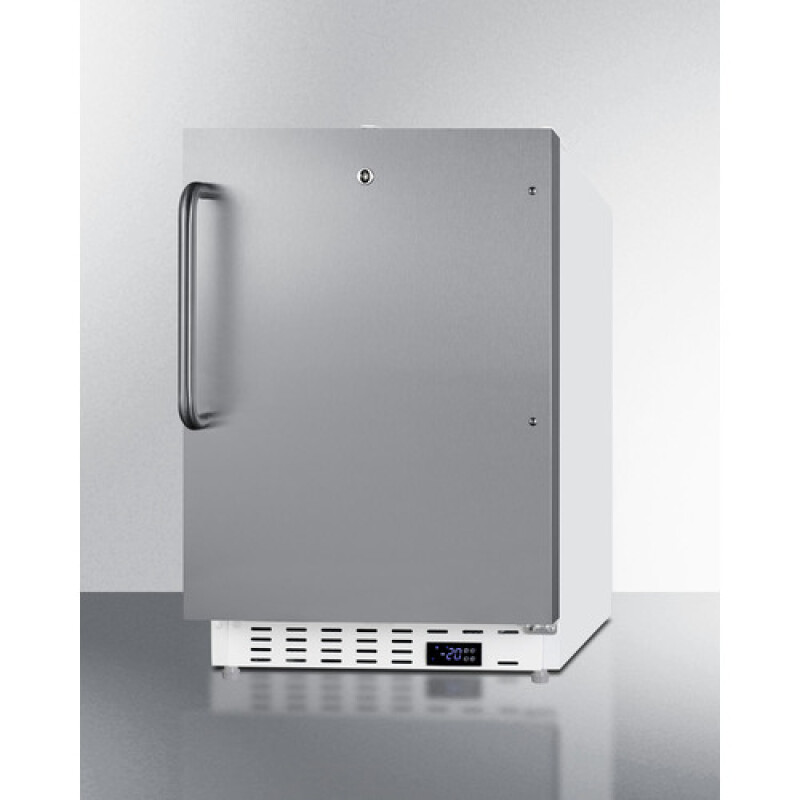20" Wide Built-In Commercial All-Freezer, ADA Compliant SCF505SSTBADA