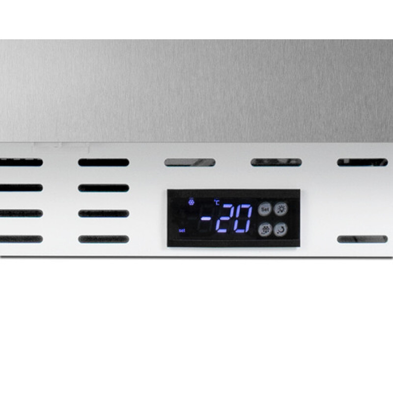 20" Wide Built-In Commercial All-Freezer, ADA Compliant SCF505SSTBADA