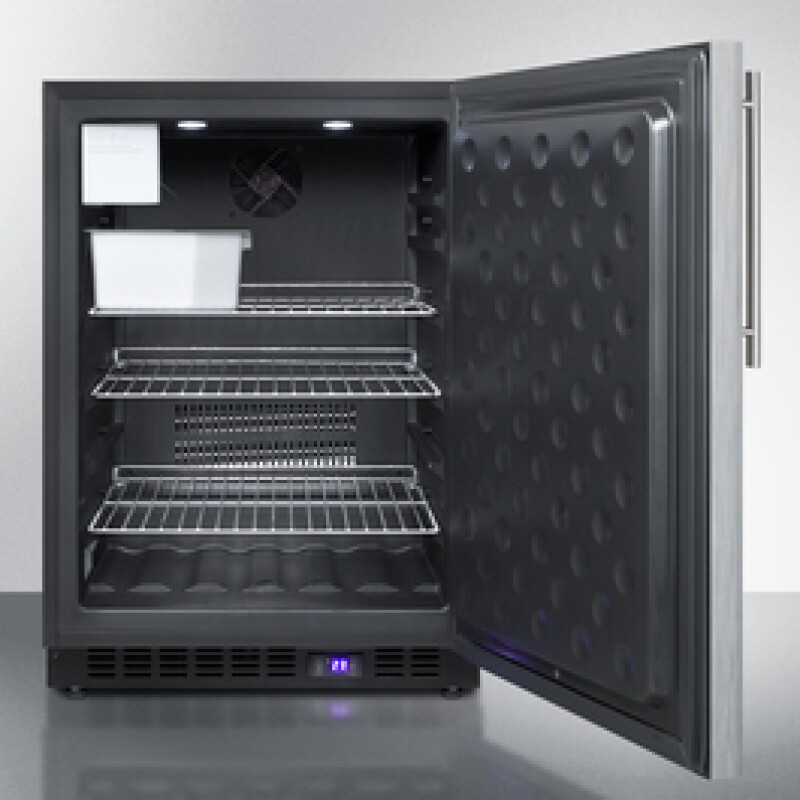 24" Wide Built-In All-Freezer With Icemaker SCFF53BXCSSHVIM
