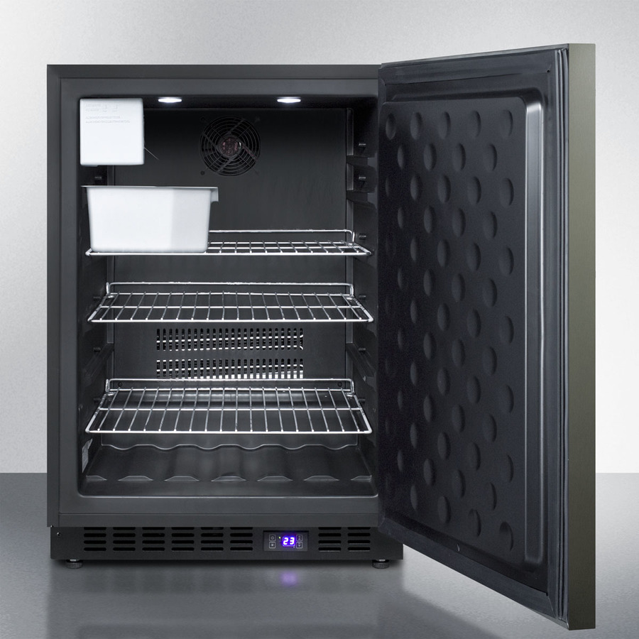 24" Wide Built-In All-Freezer With Icemaker SCFF53BXKSHHIM