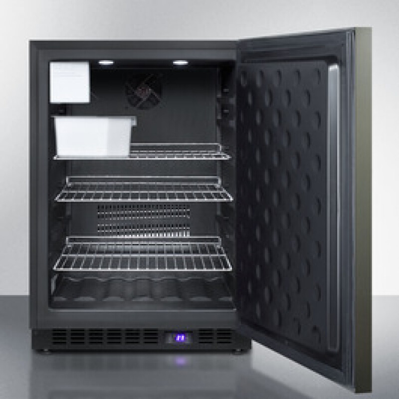 24" Wide Built-In All-Freezer With Icemaker SCFF53BXKSHHIM
