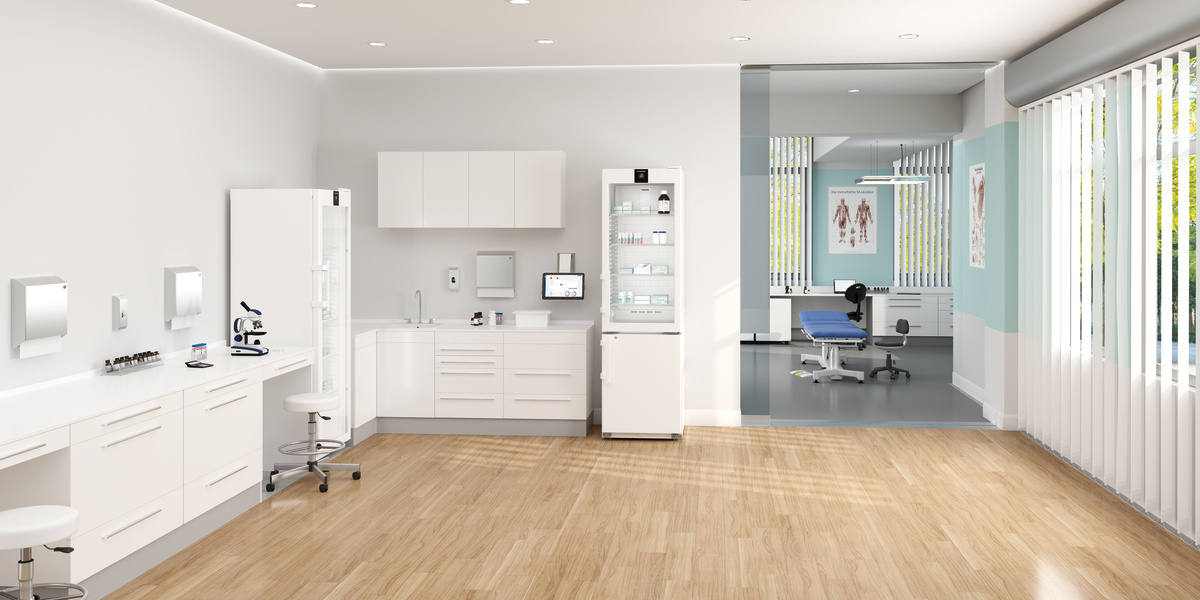 Laboratory fridge-freezer with NoFrost, Right Hinged SCFVH4032PERFECTION
