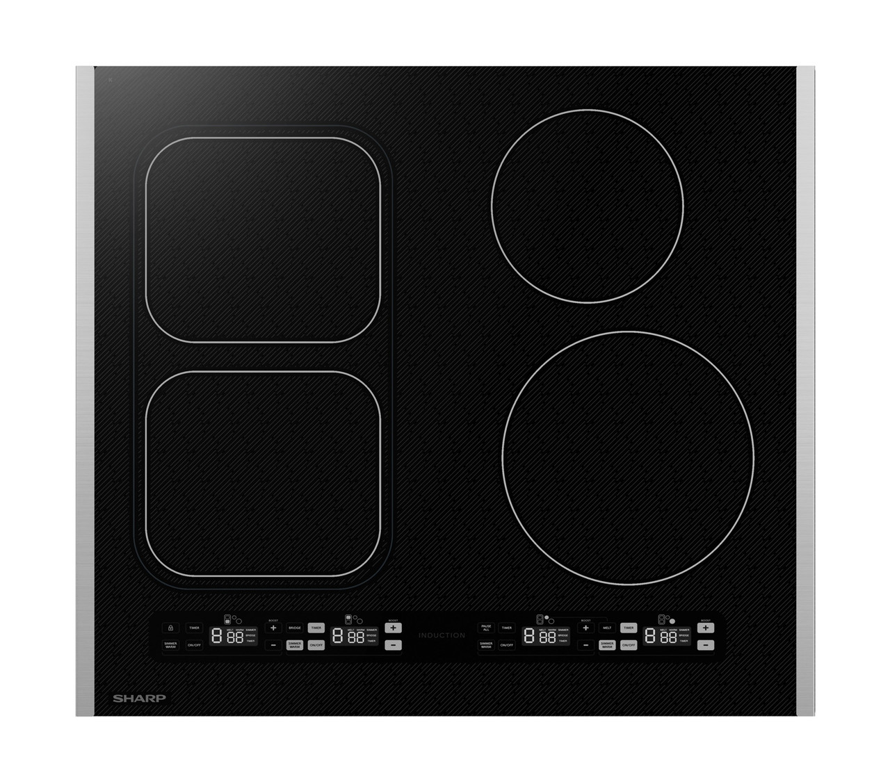 24 In. Induction Cooktop With Side Accessories view 5