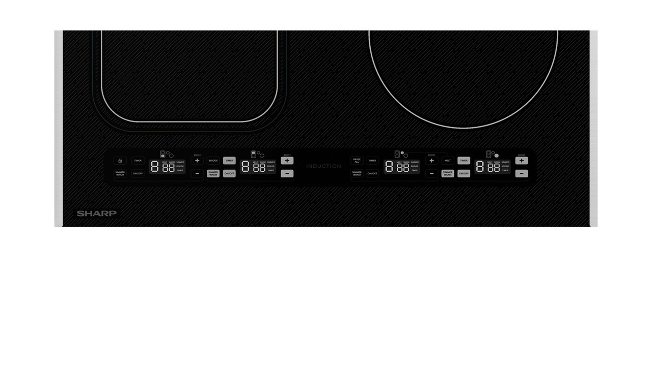 24 In. Induction Cooktop With Side Accessories view 8