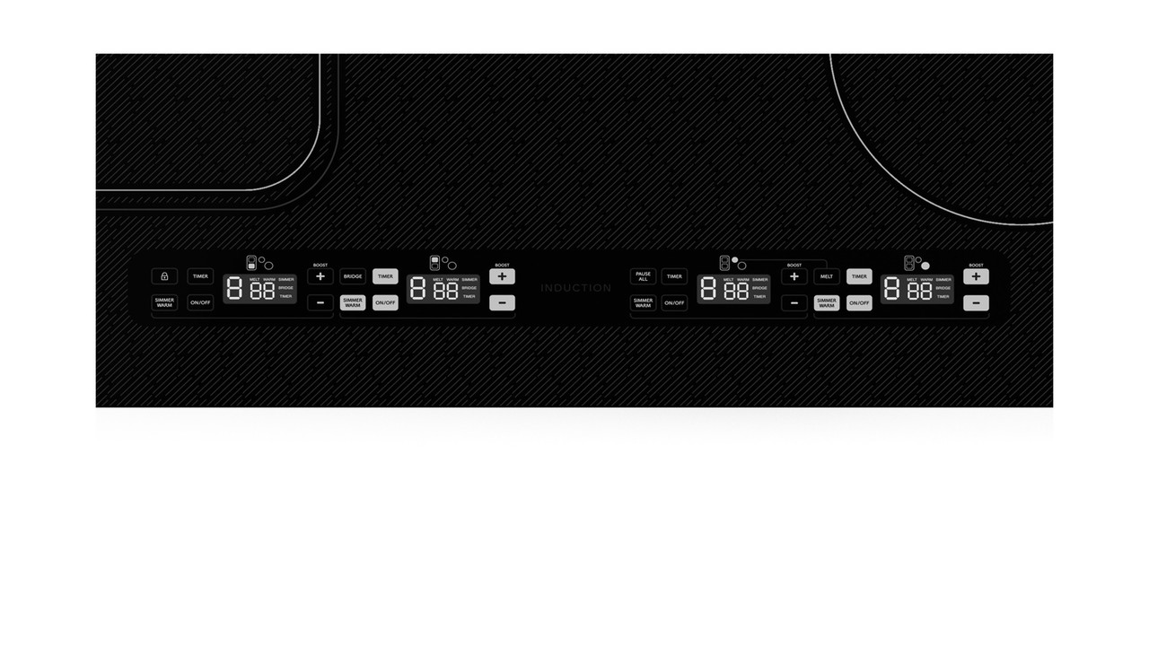 30 In. Induction Cooktop With Side Accessories view 8