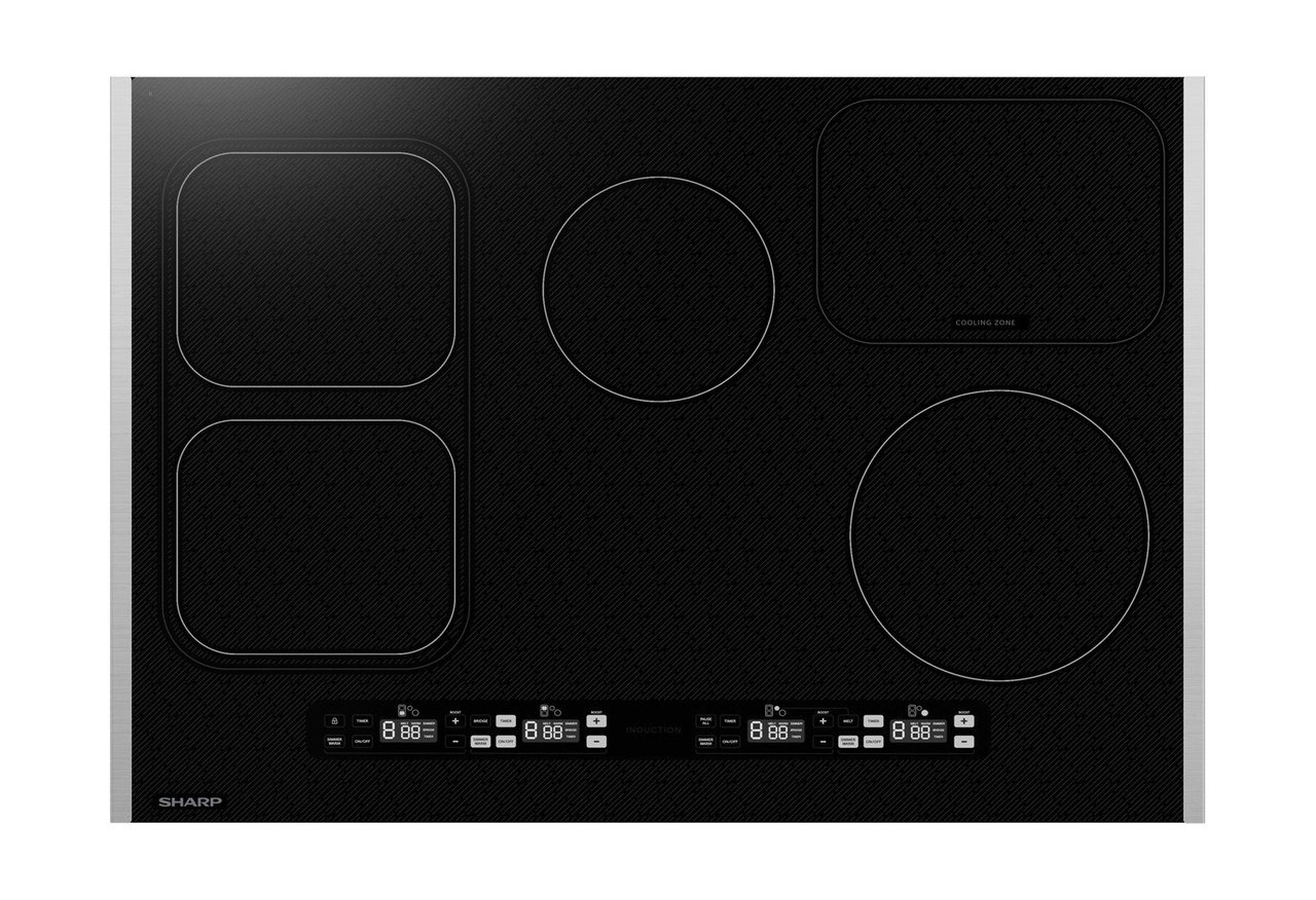 30 In. Induction Cooktop With Side Accessories view 5