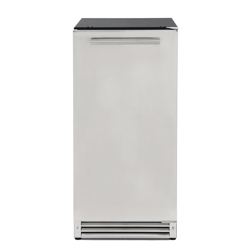 Series 3 15" Indoor/Outdoor Premium Crescent Cube Ice Maker SCIM153SS